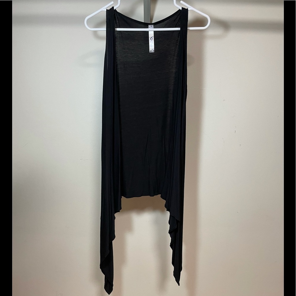 Black cardigan
